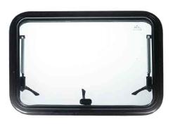 Baie projetable fenetres pour camping car - double vitrage acrylique (VASP 43R) à teinte claire - Vanlife Store