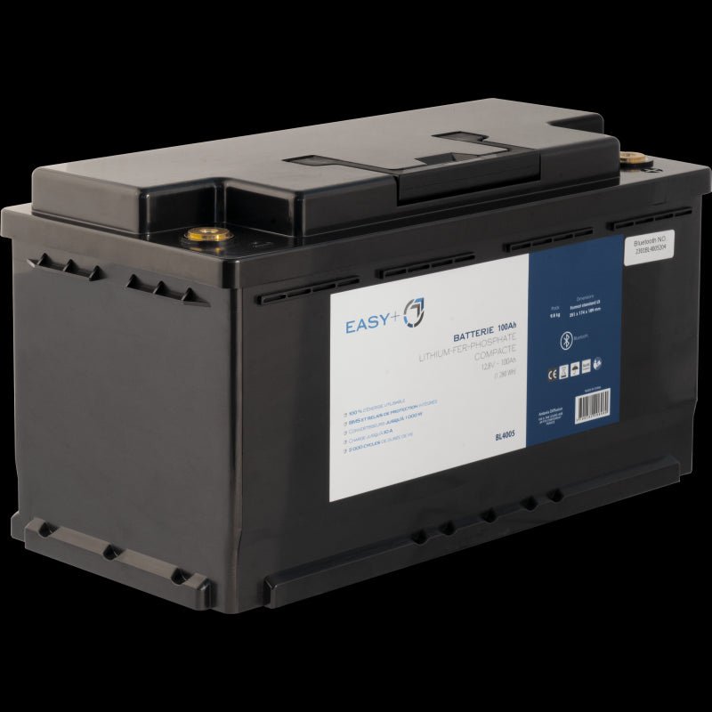 Batterie Lithium BLUETOOTH 100Ah EASY + - Vanlife - Store