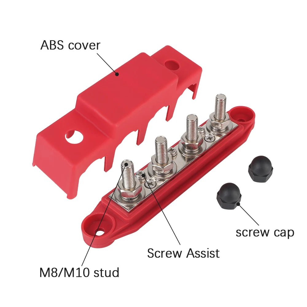 Blocs de Distribution d’Énergie 12V/48V 250A pour Caravane, Camping - Car, Bateau, 4x4 - Vanlife - Store