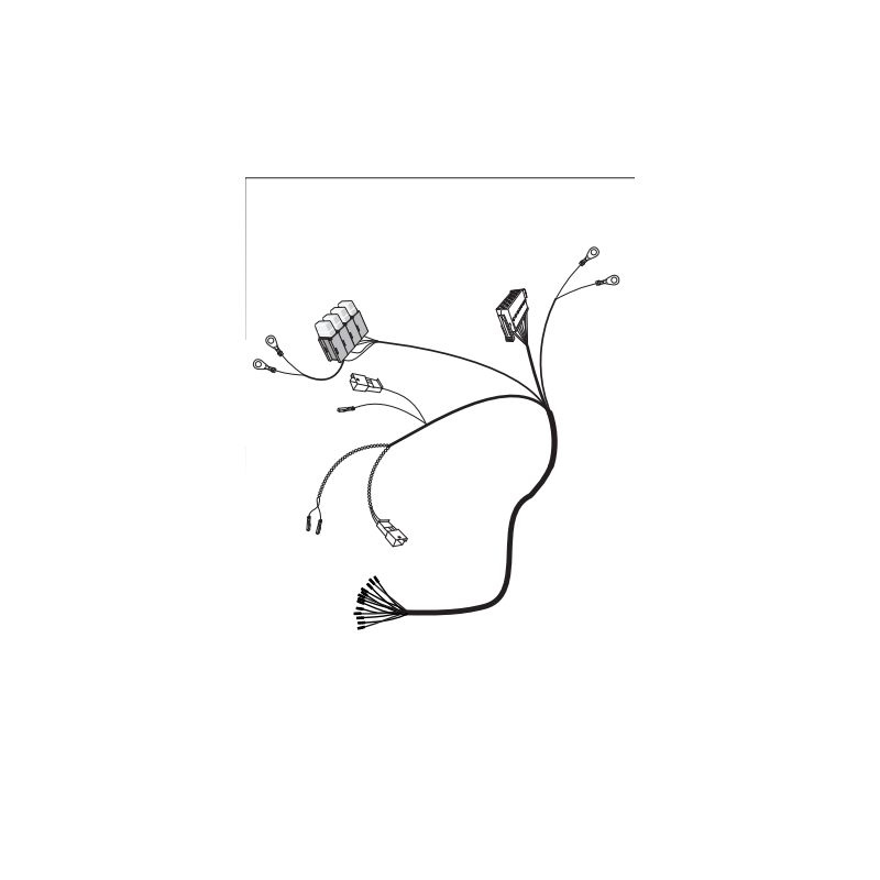 Faisceau Jaeger 13B Crafter/MAN TGE sans précablage à partir de 06/17 - Vanlife - Store