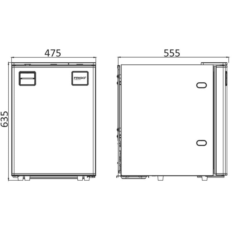 Frigo à compression 12V - 85L - Osculati - Vanlife - Store