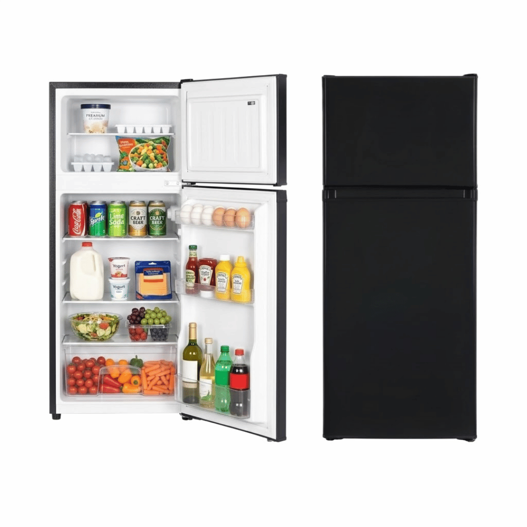 Lodówka 127 L z zamrażalnikiem – 12/24V DC, opcja 230V – Wymiary 111 × 47,5 × 53 cm