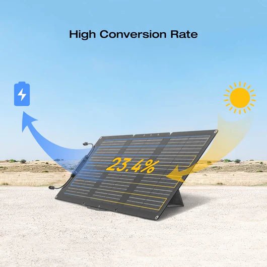 Panneau solaire portable EcoFlow 60 W - Vanlife - Store