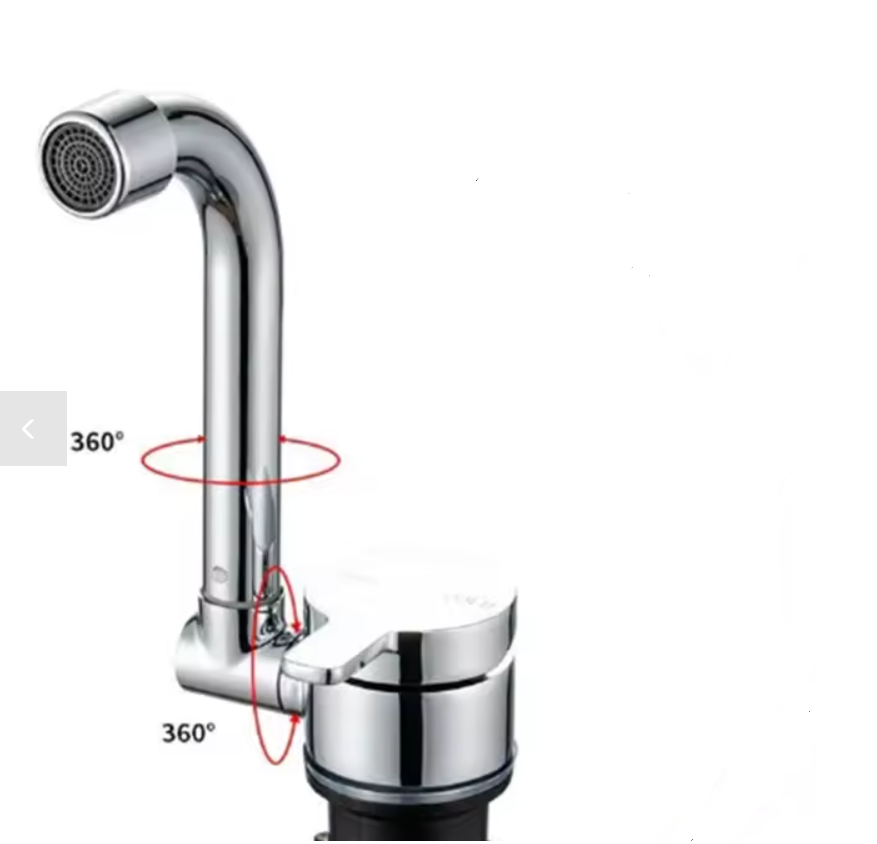 Robinet pliant en Inox pour évier à Gaz