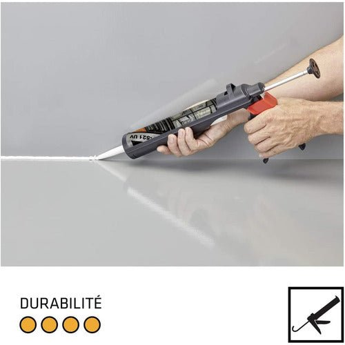 Sika 521 UV Adhesive & Sealant – 300 ml (Black, White, Grey) - Vanlife - Store