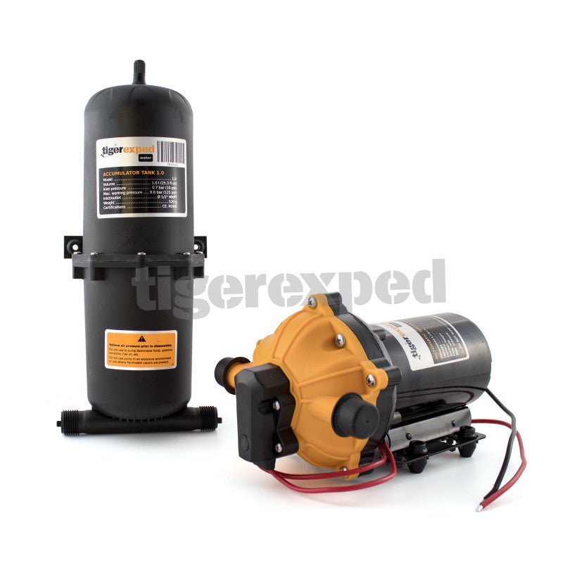 Système de pression d'eau - pompe à eau pressurisée et réservoir de stockage de pression - Vanlife - Store