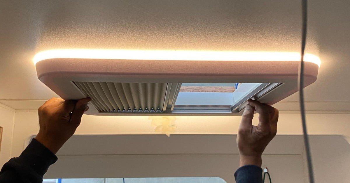 Comment installer un lanterneau sur camping-car et van aménagé - Vanlife-Store