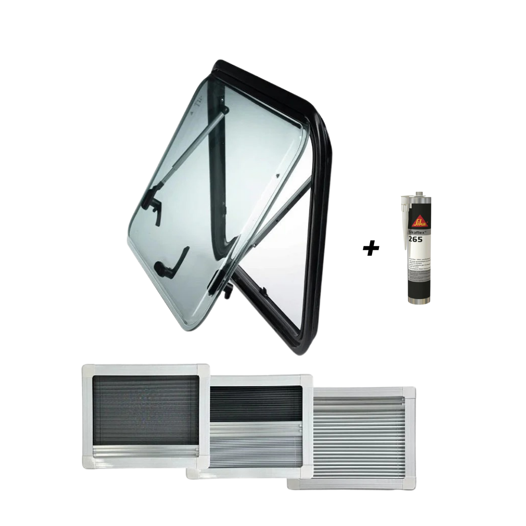 Pack Fenster VanLight + SIka - Fenster für Camper mit Montageset