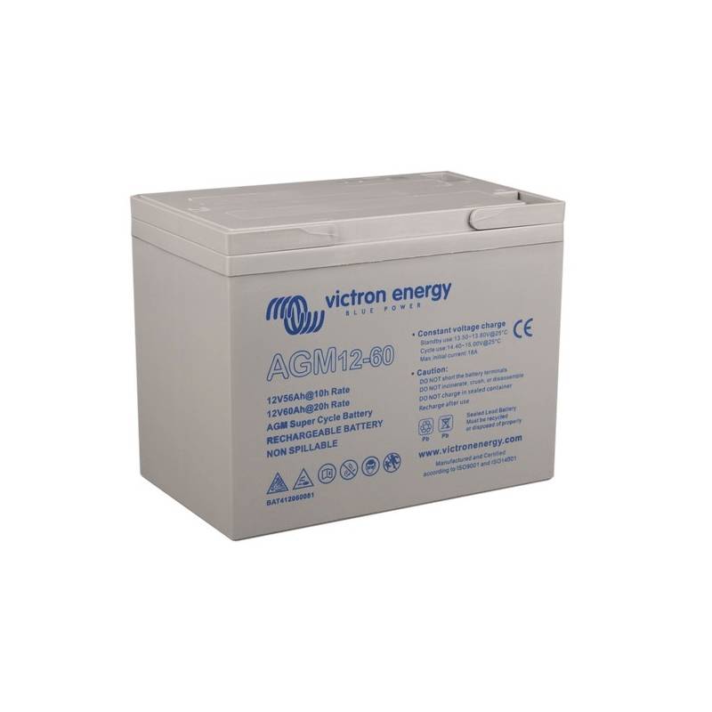 12V/60Ah AGM Deep Cycle Batt. - Vanlife - Store