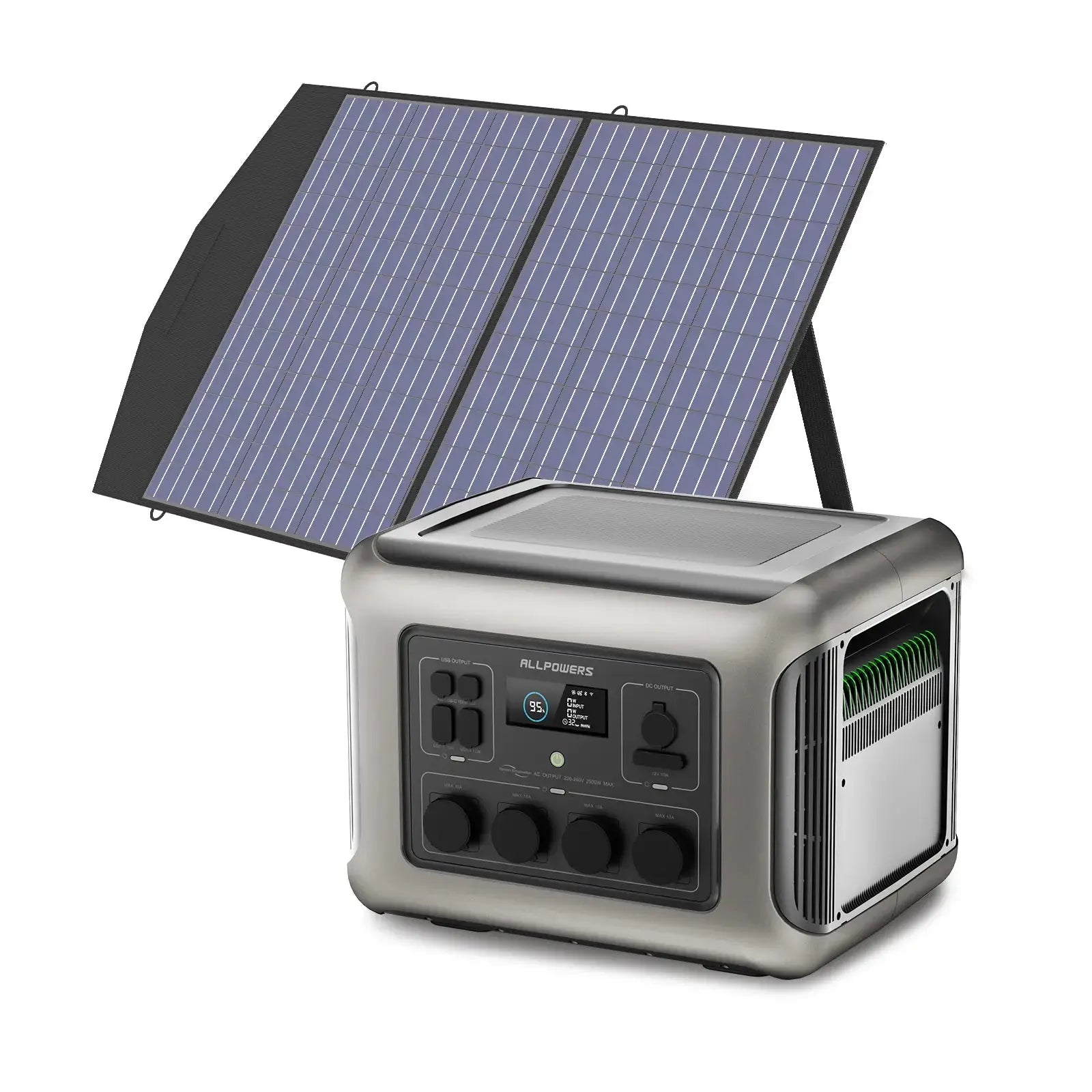 ALLPOWER Générateur Solaire 2500W (R2500 + SP027 Panneau Solaire 100W) - Vanlife - Store