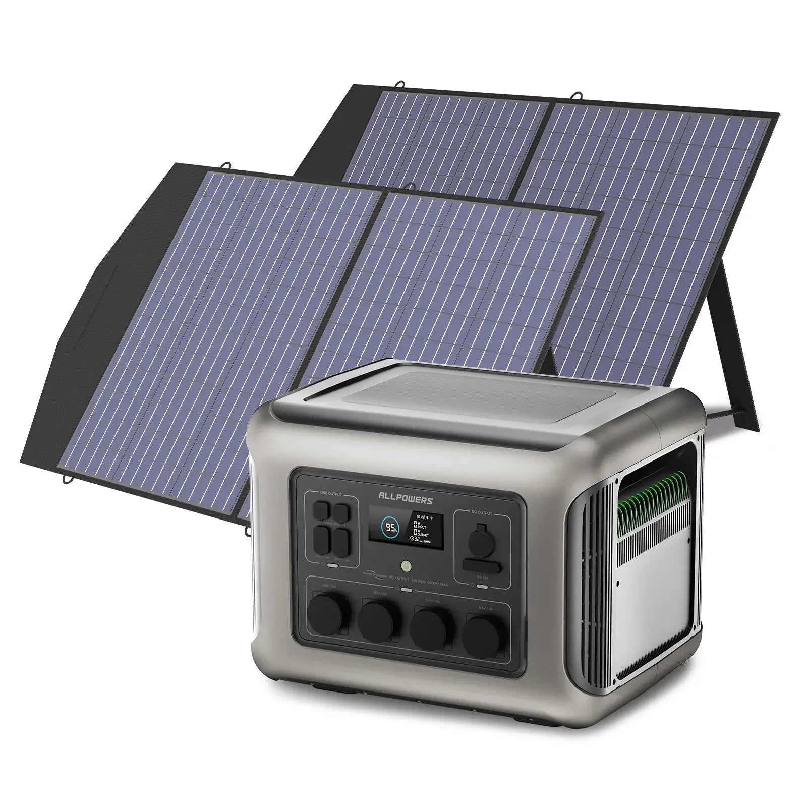 ALLPOWER Générateur Solaire 2500W (R2500 + SP027 Panneau Solaire 100W) - Vanlife - Store