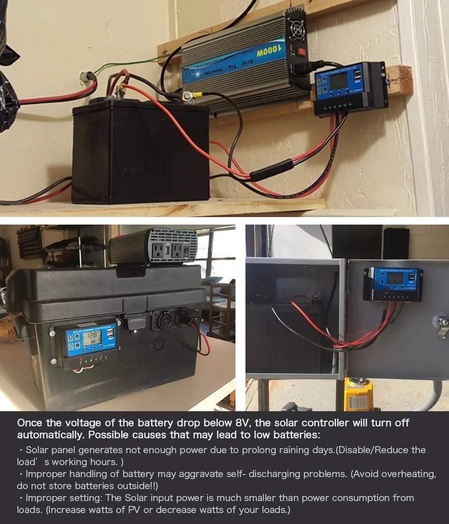 ALLPOWERS 20A Contrôleur de chargeur solaire - Vanlife - Store