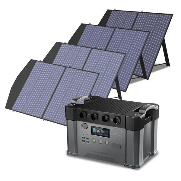 ALLPOWERS 2400W Générateur Solaire S2000 Pro avec PV 100W - Vanlife - Store