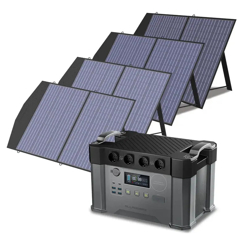 ALLPOWERS 2400W Générateur Solaire S2000 Pro avec PV 100W - Vanlife - Store