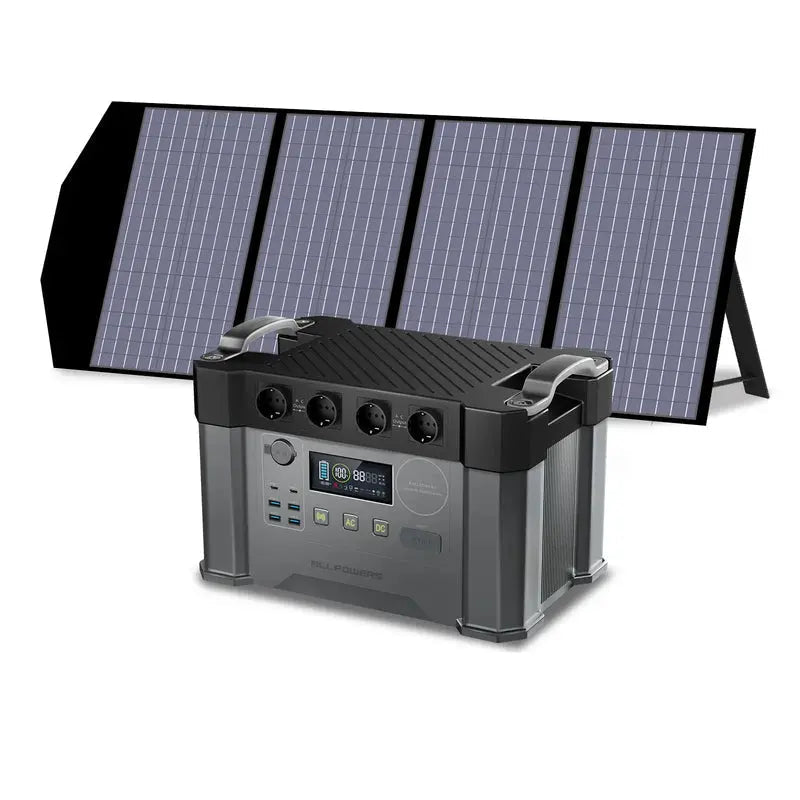 ALLPOWERS 2400W Générateur Solaire S2000 Pro avec PV 140W - Vanlife - Store