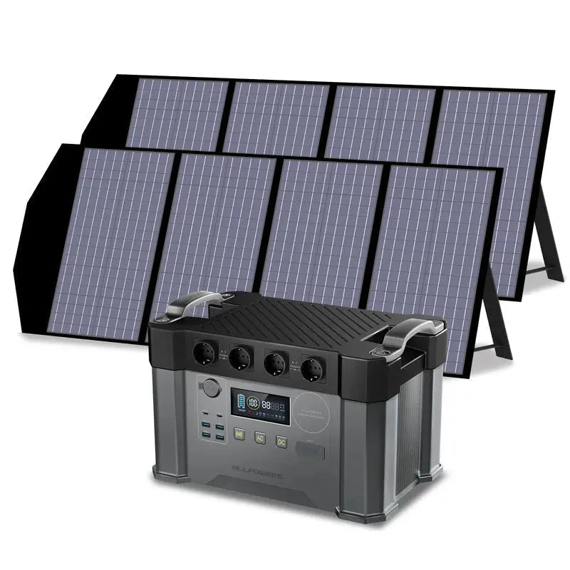 ALLPOWERS 2400W Générateur Solaire S2000 Pro avec PV 140W - Vanlife - Store