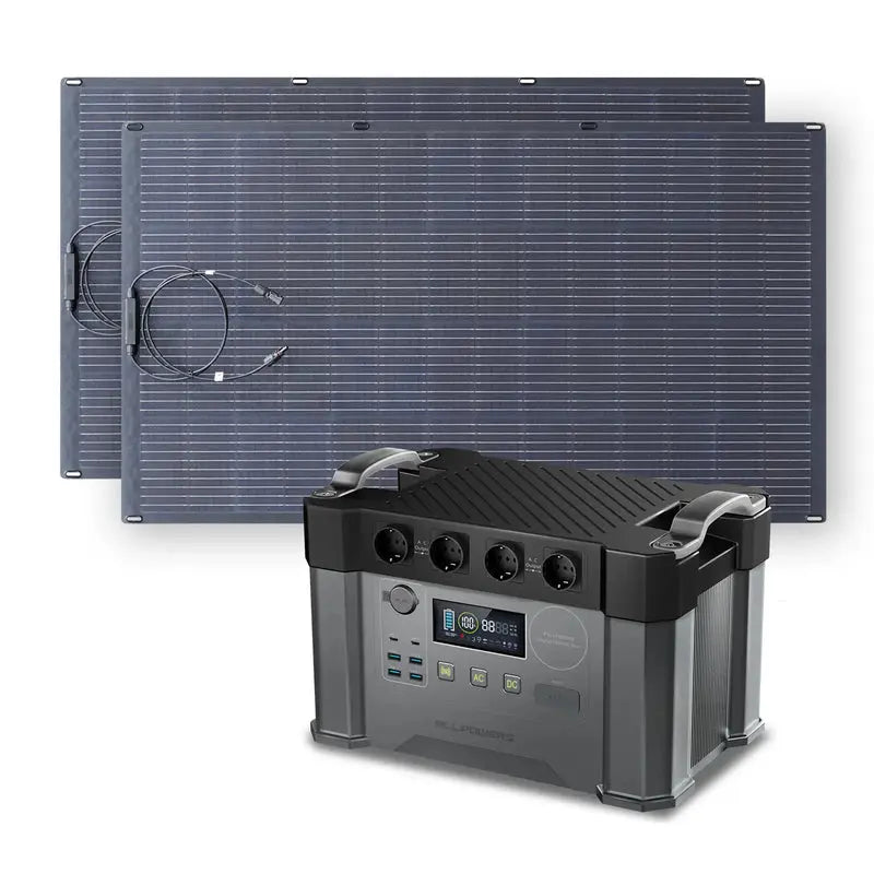 ALLPOWERS 2400W Générateur Solaire S2000 Pro avec PV 200W - Vanlife - Store
