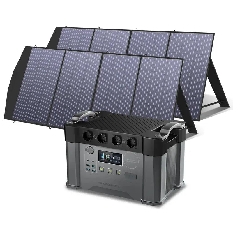 ALLPOWERS 2400W Générateur Solaire S2000 Pro avec PV 200W - Vanlife - Store