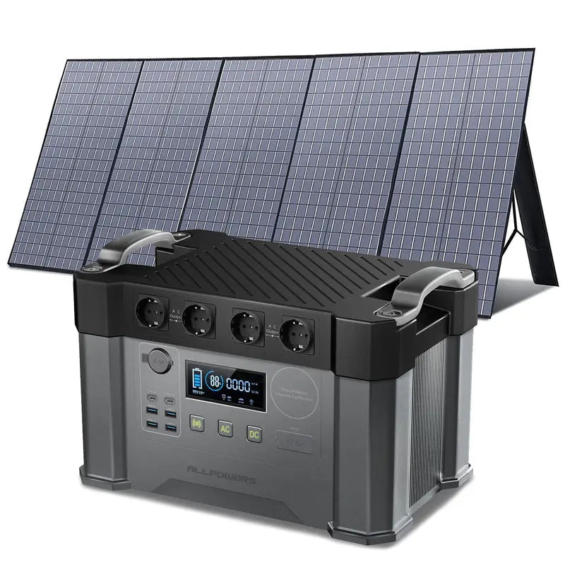 ALLPOWERS 2400W Générateur Solaire S2000 Pro avec PV 400W - Vanlife - Store