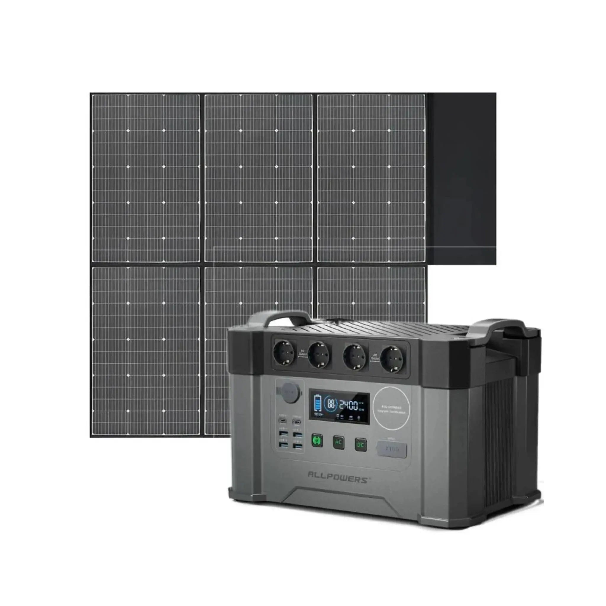 ALLPOWERS 2400W Générateur Solaire S2000 Pro avec PV600W - Vanlife - Store