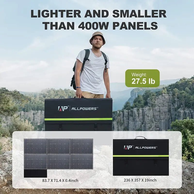 ALLPOWERS 2400W Générateur Solaire S2000 Pro avec PV600W - Vanlife - Store