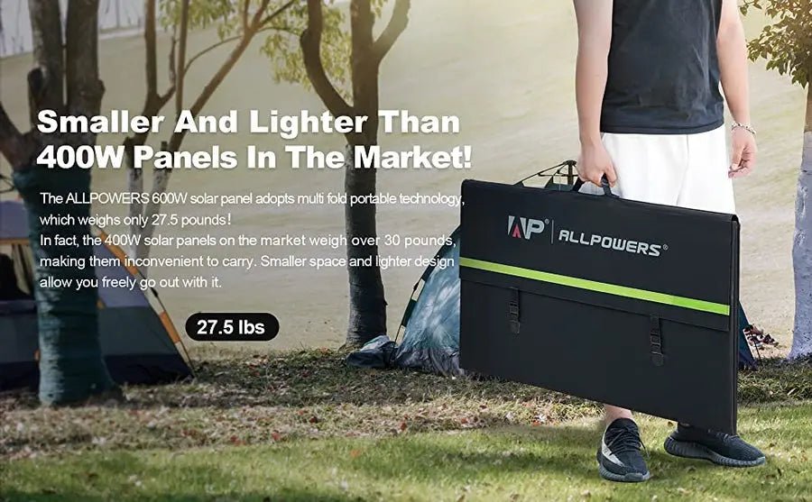 ALLPOWERS 2400W Générateur Solaire S2000 Pro avec PV600W - Vanlife - Store