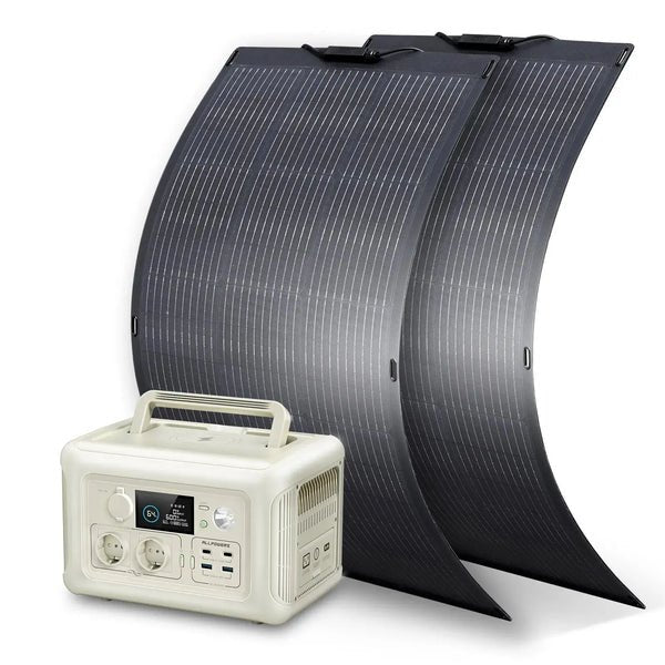 ALLPOWERS 600W Générateur Solaire R600 avec PV100W - Vanlife - Store