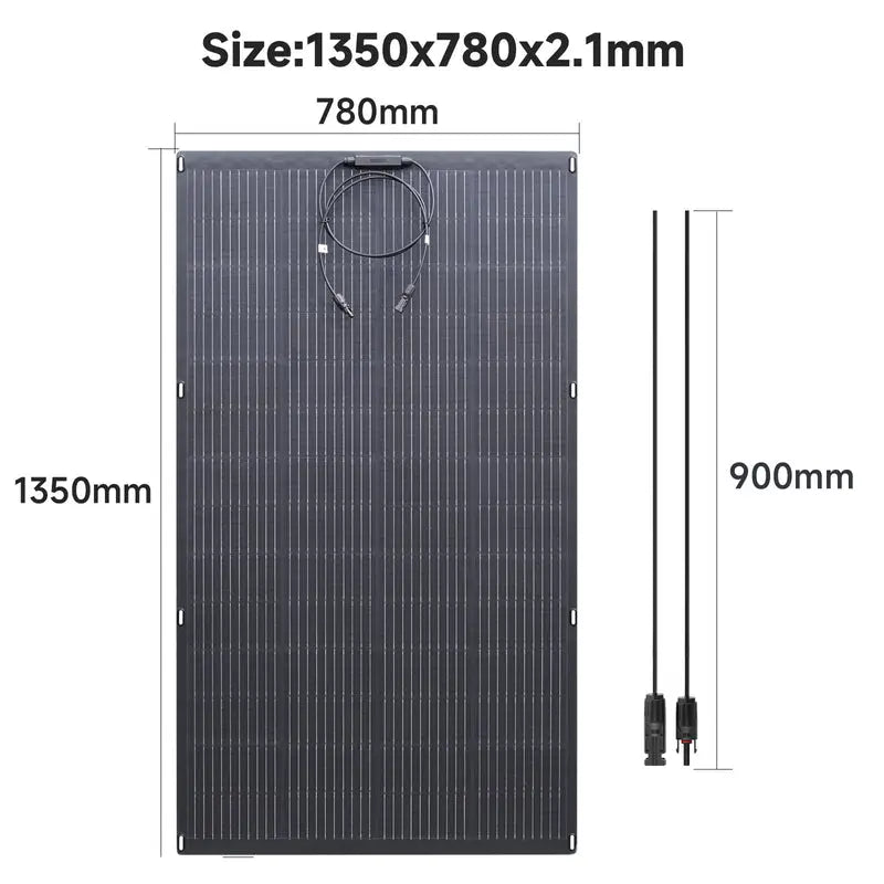 ALLPOWERS 600W Générateur Solaire R600 avec PV200W - Vanlife - Store