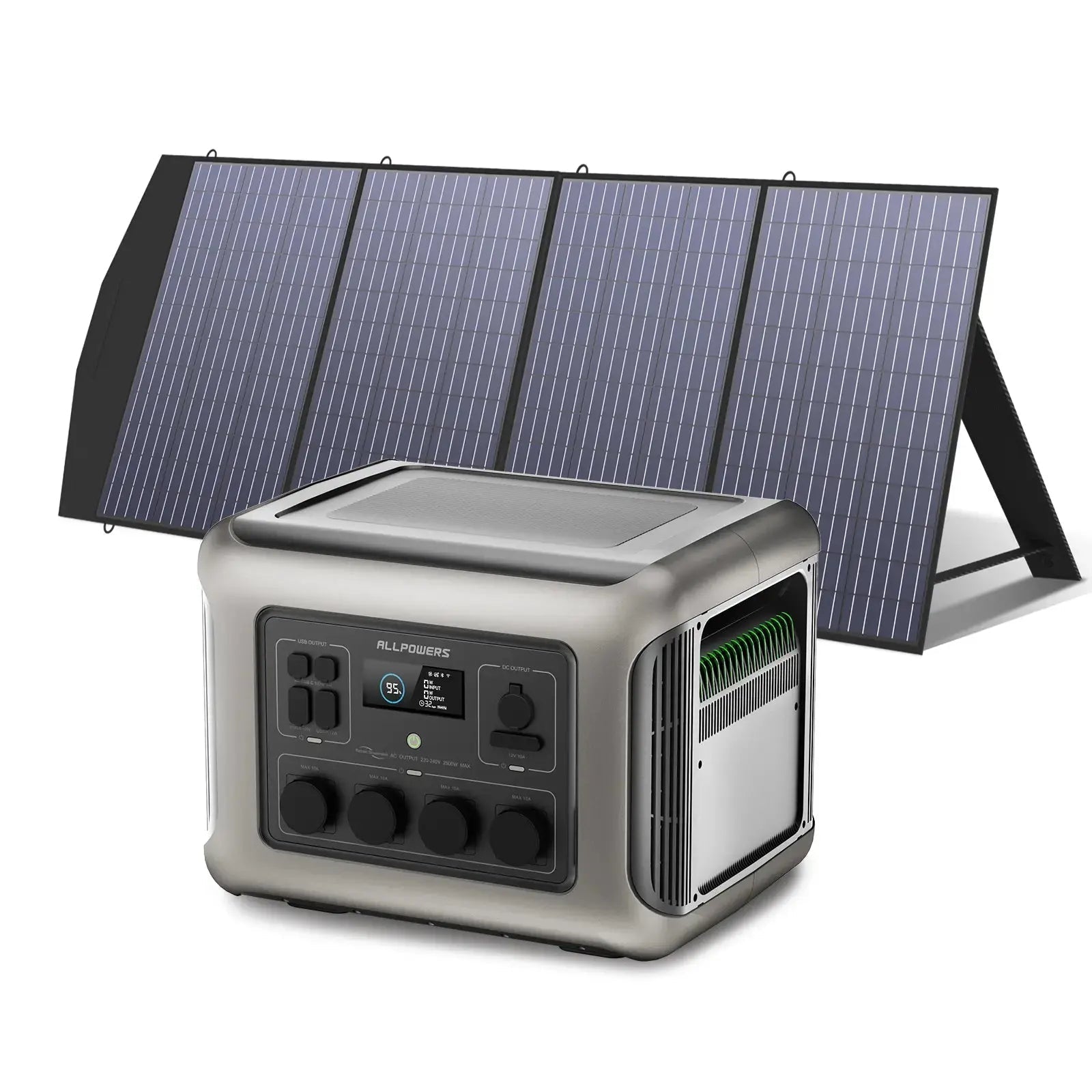 ALLPOWERS Générateur Solaire 2500W (R2500 + SP033 200W Panneau Solaire) - Vanlife - Store