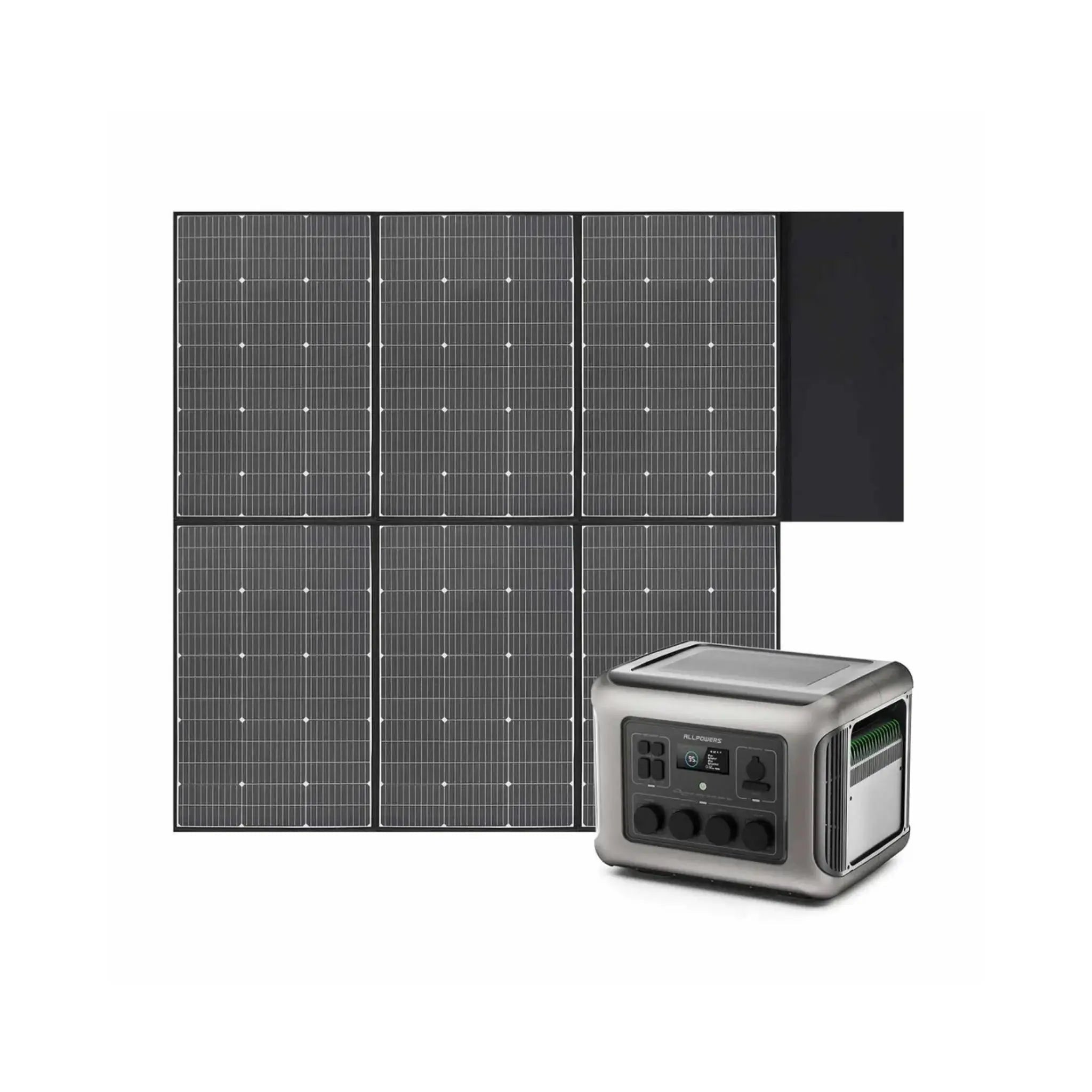 ALLPOWERS Générateur Solaire 2500W (R2500 + SP039 600W Panneau Solaire) - Vanlife - Store
