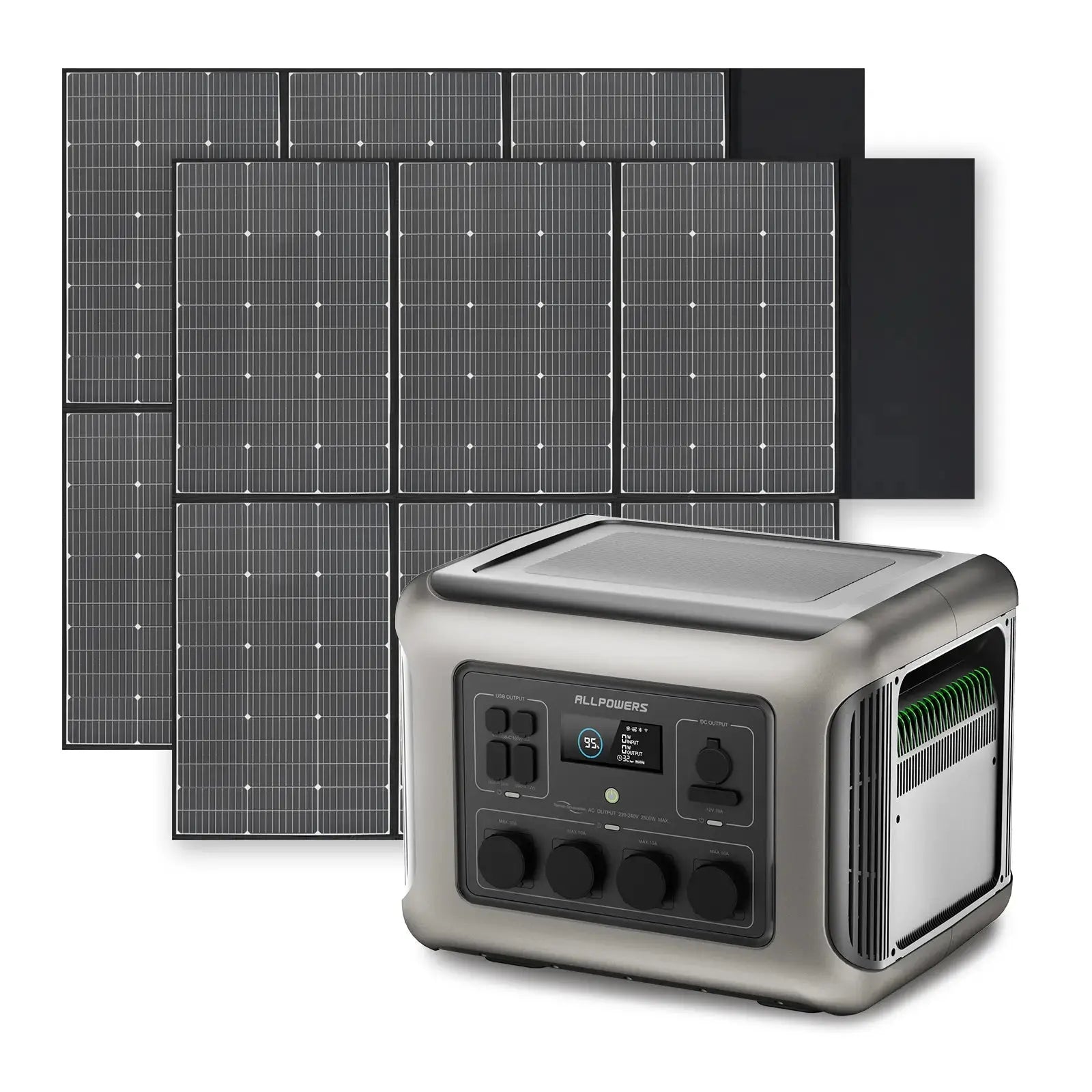 ALLPOWERS Générateur Solaire 2500W (R2500 + SP039 600W Panneau Solaire) - Vanlife - Store