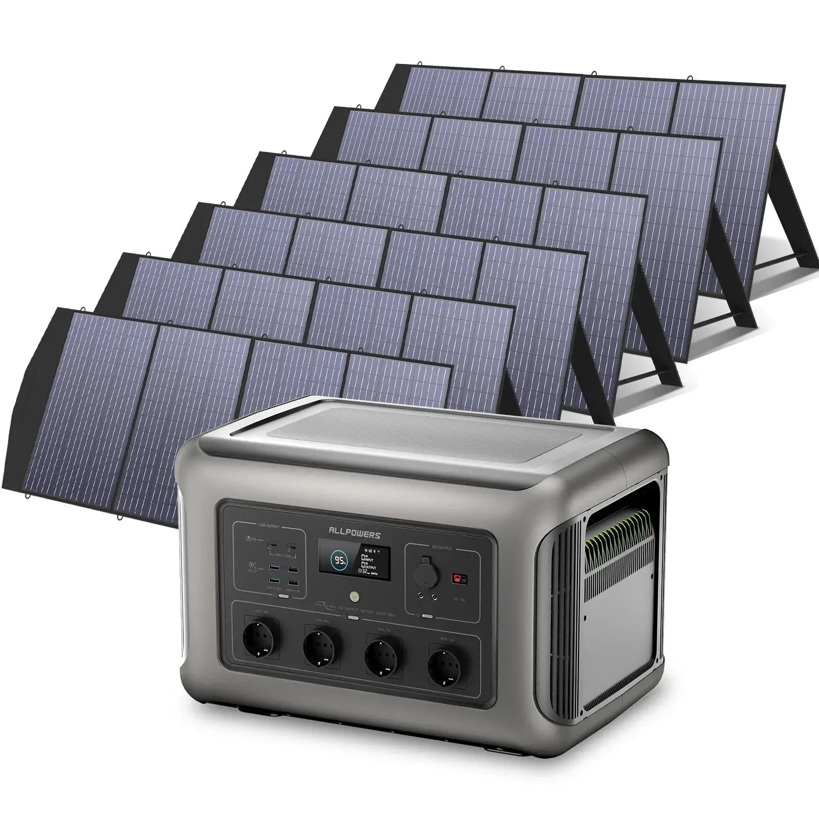 ALLPOWERS Générateur Solaire 3500W (R3500 + SP033 200W Panneau Solaire) - Vanlife - Store