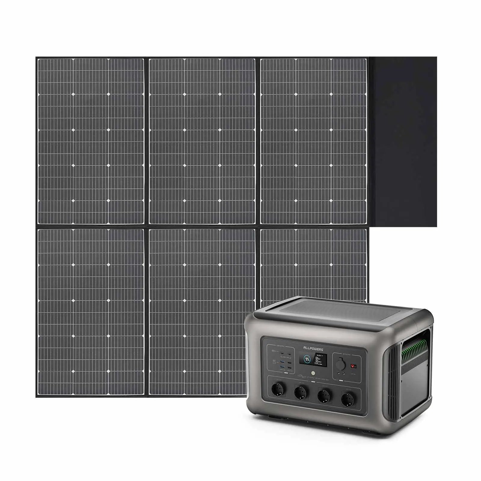 ALLPOWERS Générateur Solaire 3500W (R3500 + SP039 600W Panneau Solaire) - Vanlife - Store