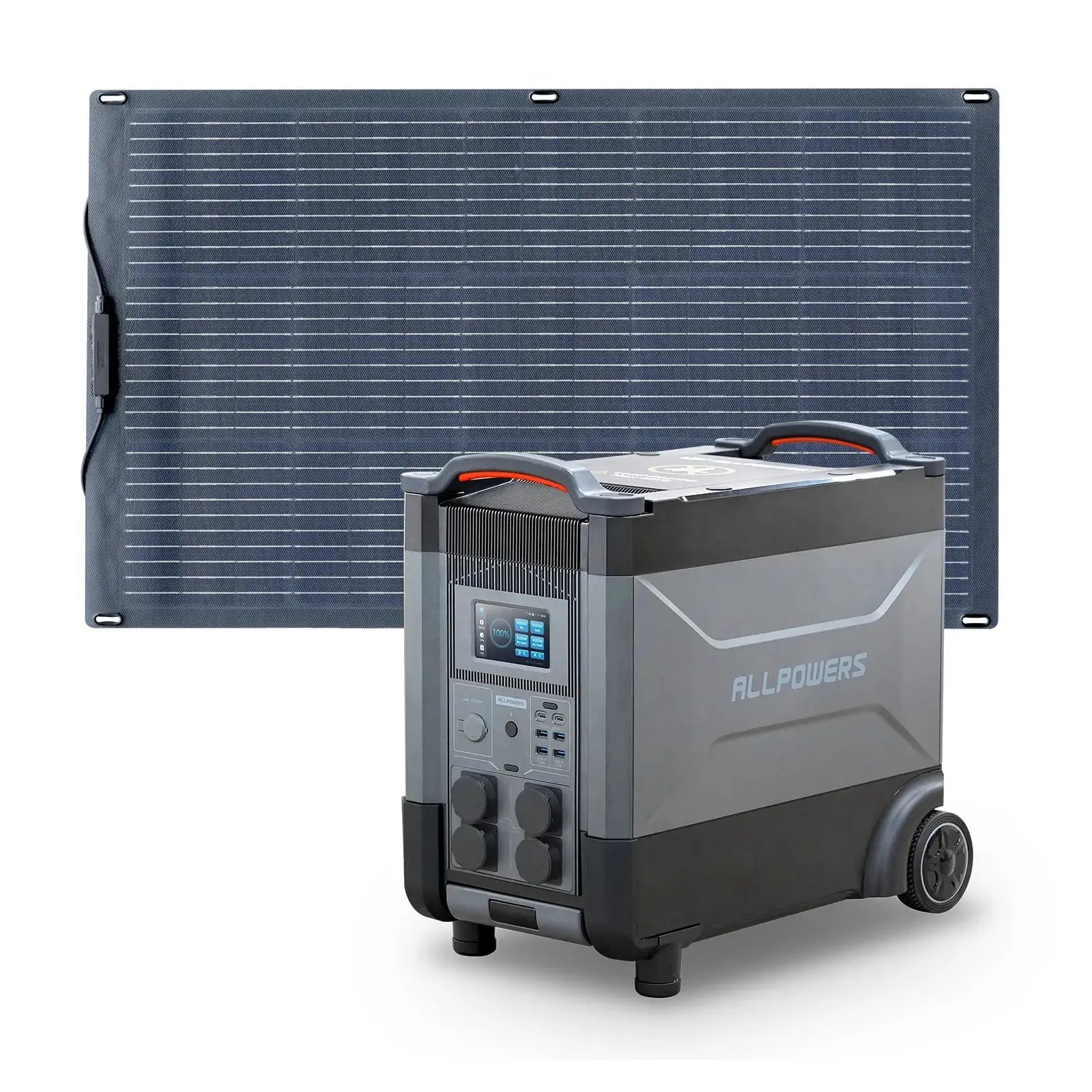 ALLPOWERS Générateur Solaire 4000W (R4000 + SF100 100W Panneau Solaire Flexible) - Vanlife - Store
