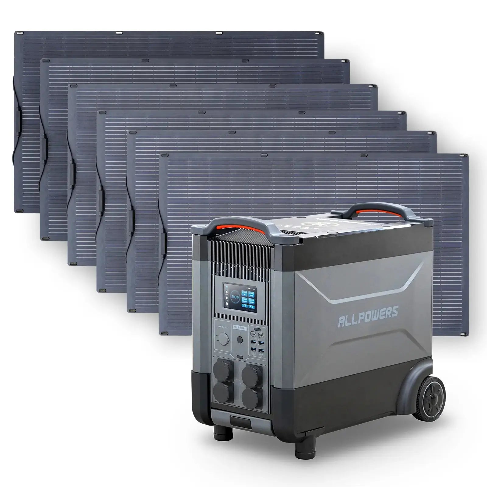 ALLPOWERS Générateur Solaire 4000W (R4000 + SF200 200W Panneau Solaire Flexible) - Vanlife - Store
