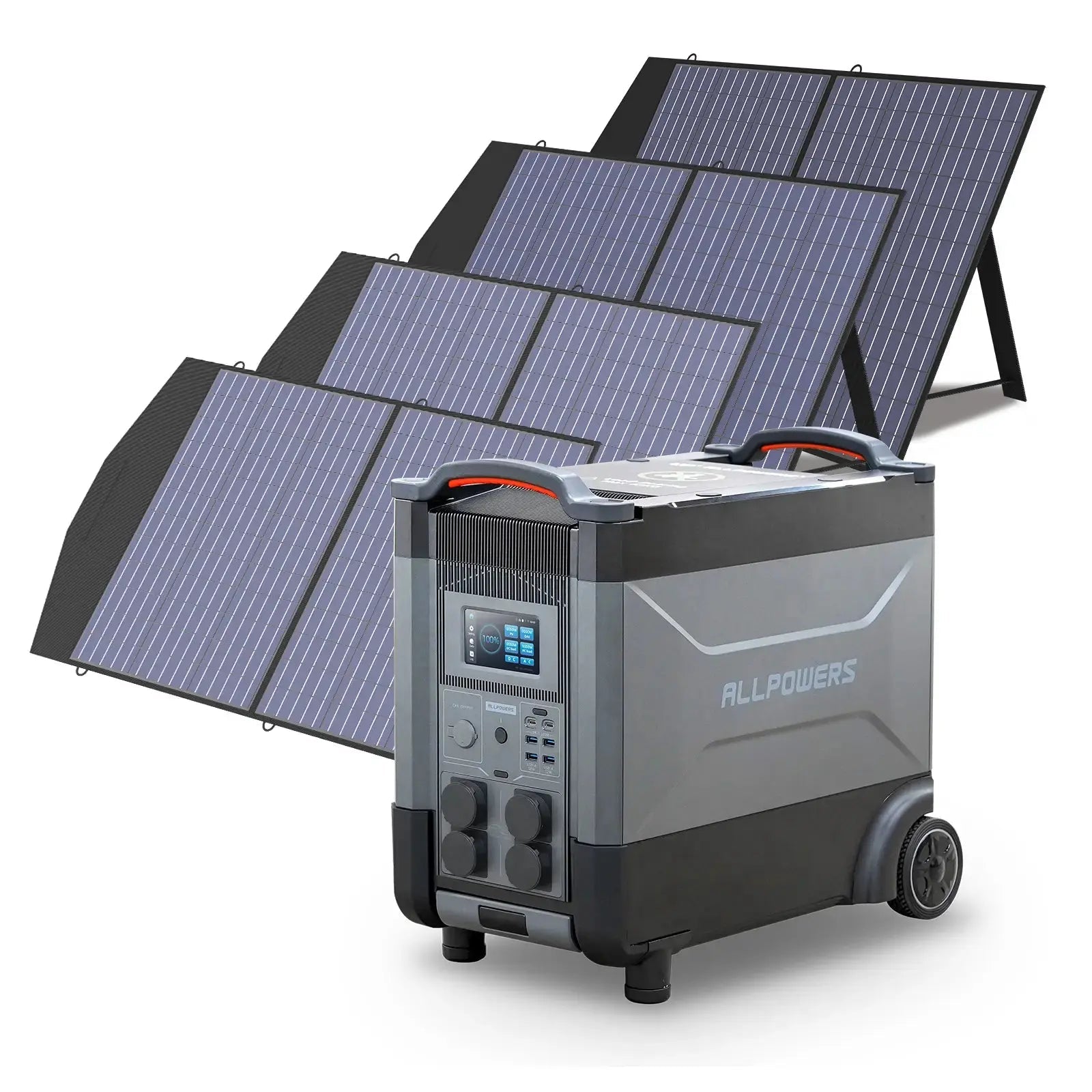 ALLPOWERS Générateur Solaire 4000W (R4000 + SP027 100W Panneau Solaire) - Vanlife - Store