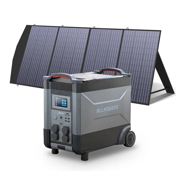 ALLPOWERS Générateur Solaire 4000W (R4000 + SP033 200W Panneau Solaire) - Vanlife - Store