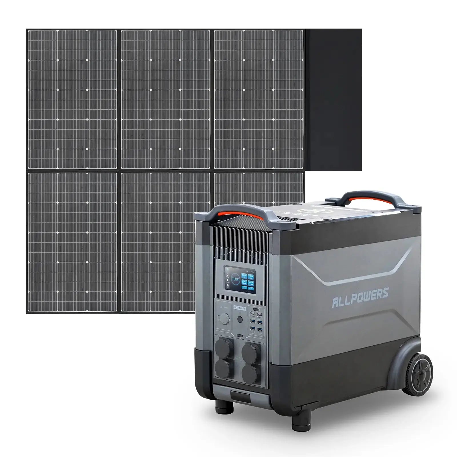ALLPOWERS Générateur Solaire 4000W (R4000 + SP039 Panneau Solaire 600W) - Vanlife - Store