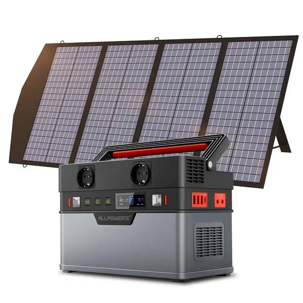 ALLPOWERS Générateur Solaire 700W (S700 + SP029 140W Panneau Solaire) - Vanlife - Store