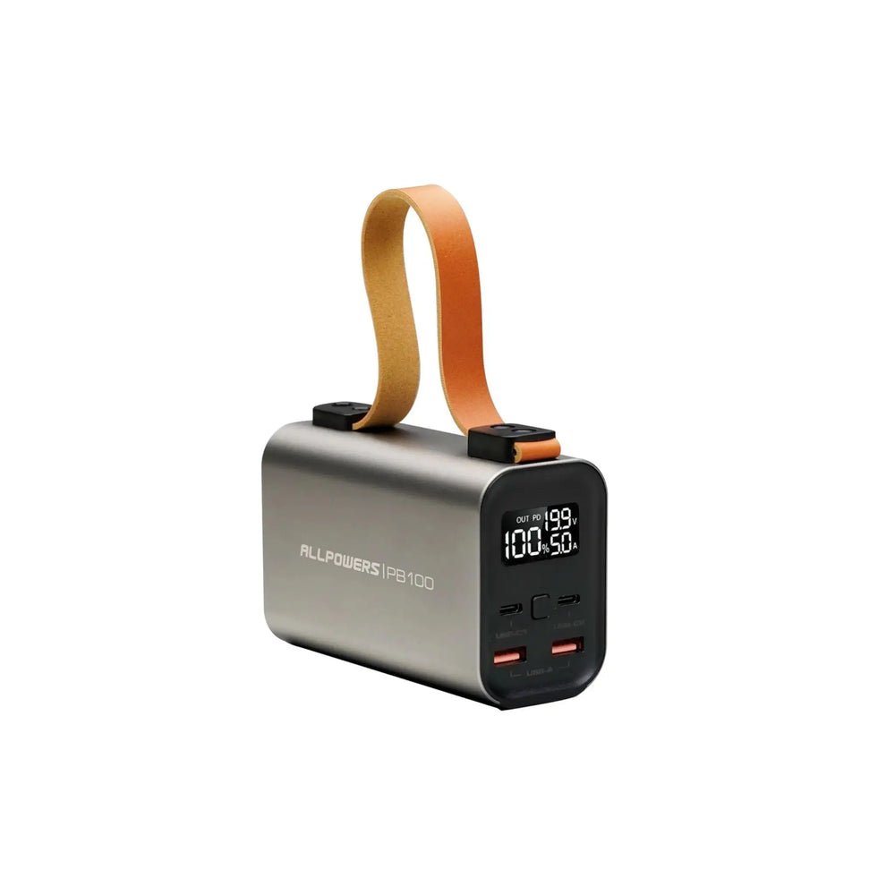 ALLPOWERS PB100 Batterie externe portable 100W 24000mAh - Vanlife - Store