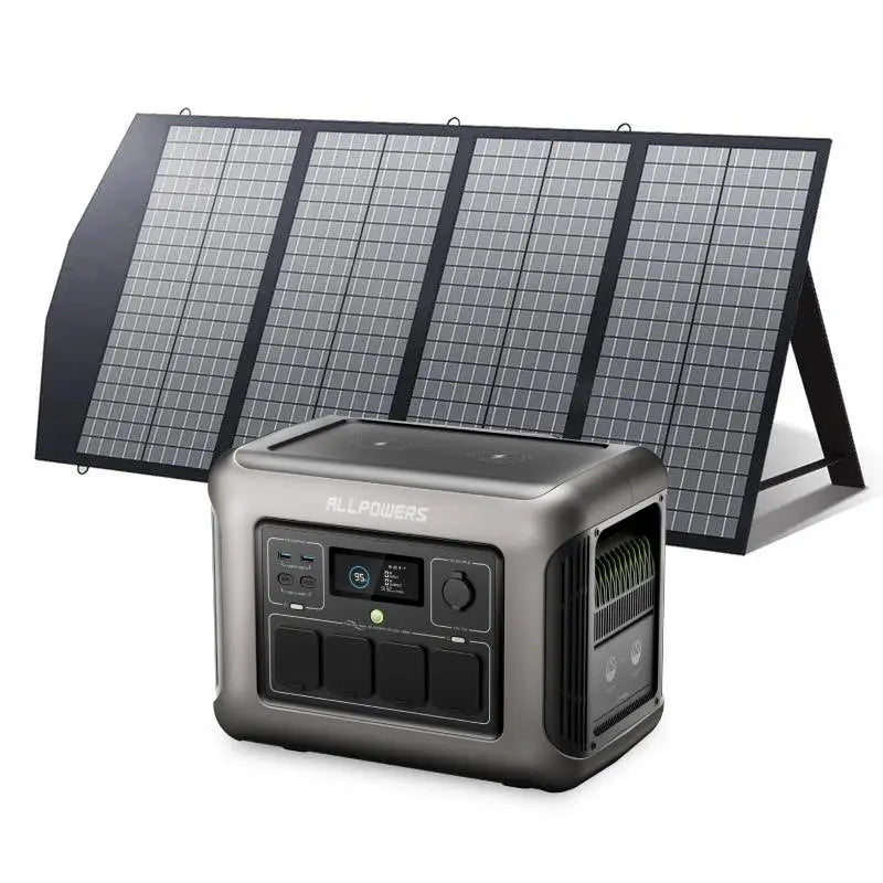 ALLPOWERS R1500 Station électrique portable 1800W 1152Wh Batterie LiFeP04 - Vanlife - Store