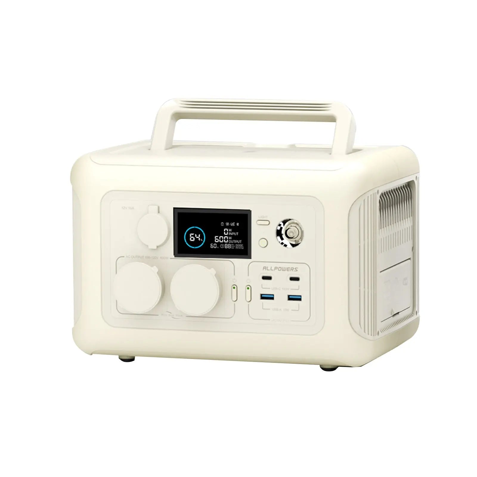 ALLPOWERS R600 Station électrique portable 600W 299Wh Batterie LiFeP04 - Vanlife - Store