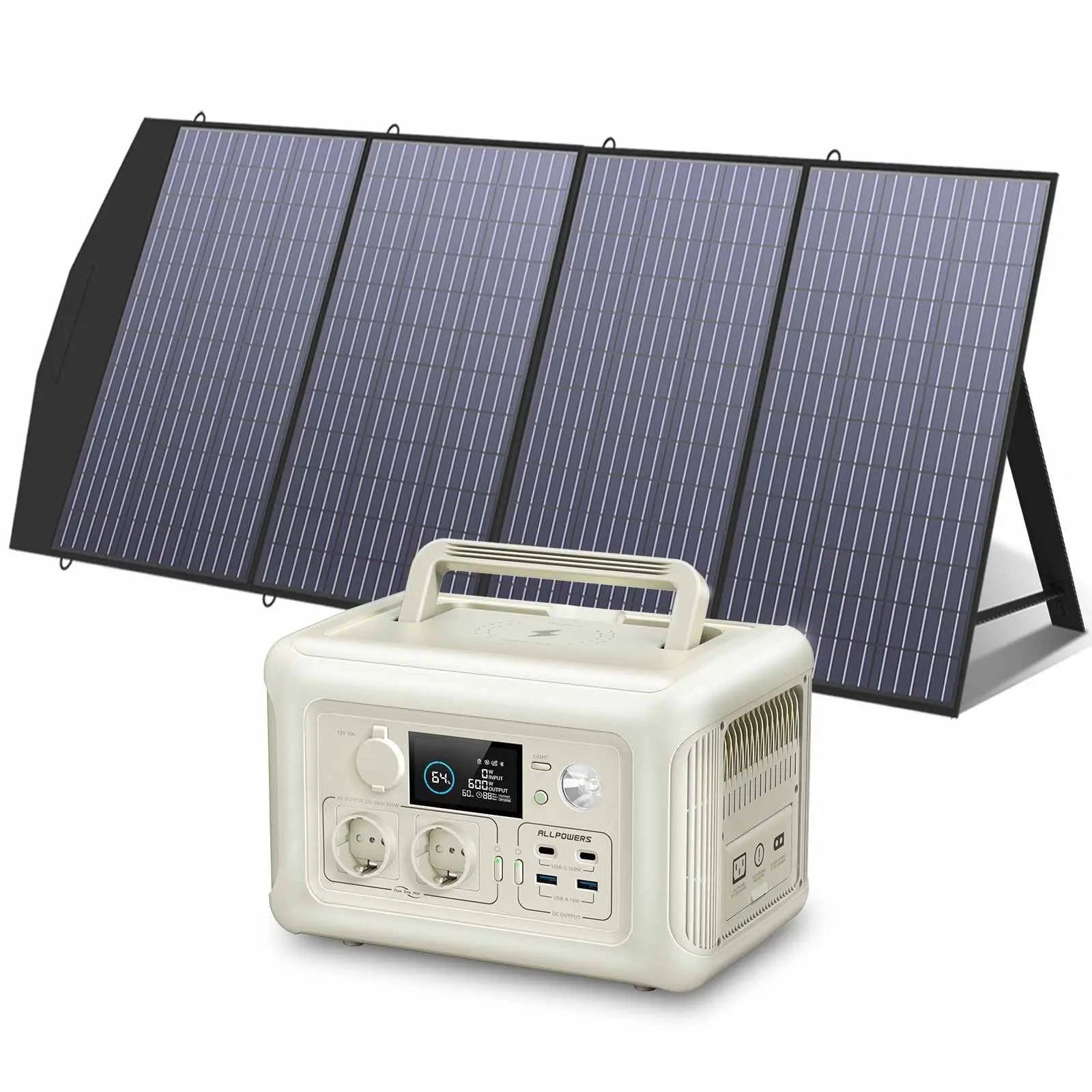 ALLPOWERS R600 Station électrique portable 600W 299Wh Batterie LiFeP04 - Vanlife - Store