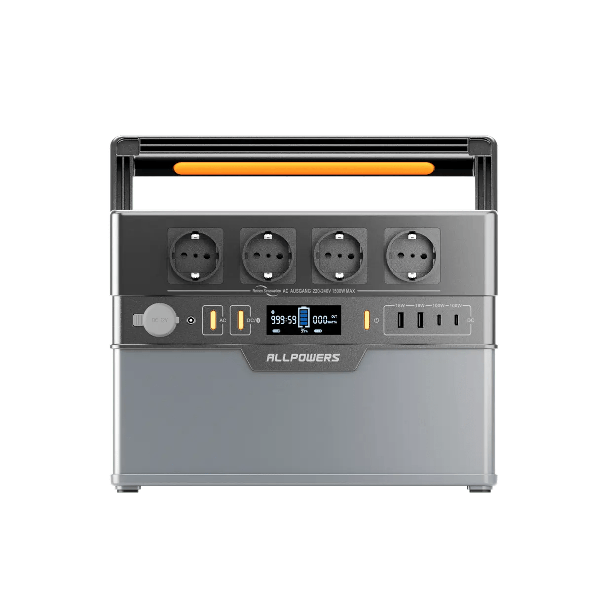 ALLPOWERS S1500 PLUS Station électrique portable 1500W 1092Wh - Vanlife - Store