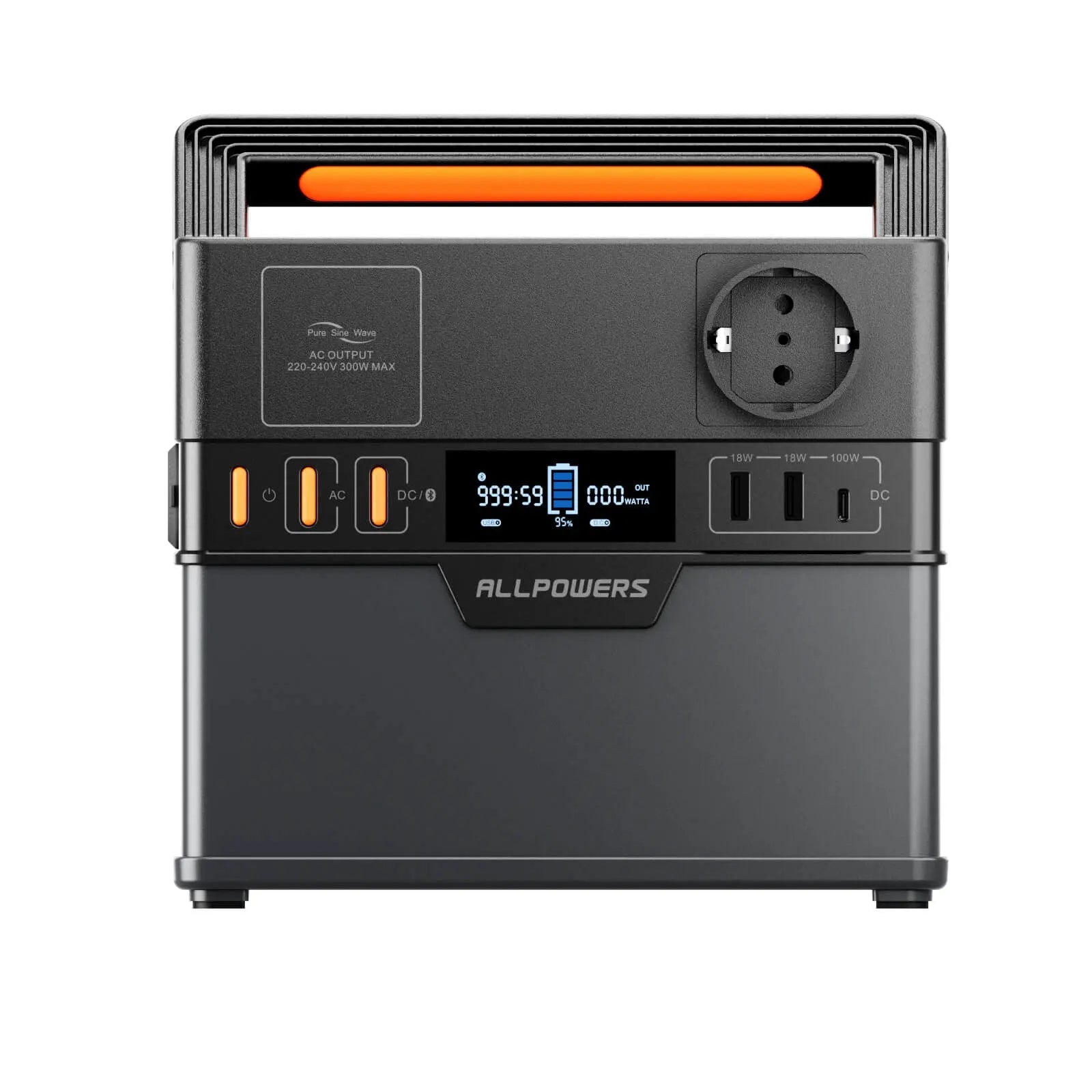ALLPOWERS S300 Plus Station électrique portable 300W 288Wh - Vanlife - Store