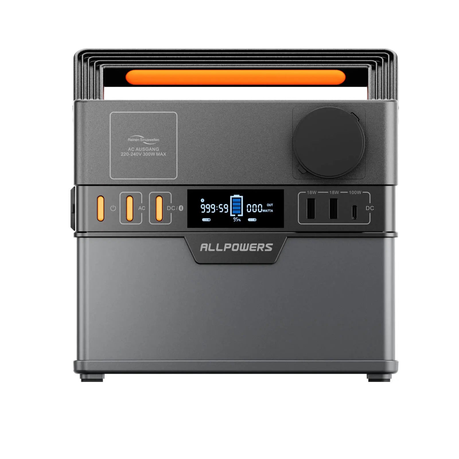 ALLPOWERS S300 Plus Station électrique portable 300W 288Wh - Vanlife - Store