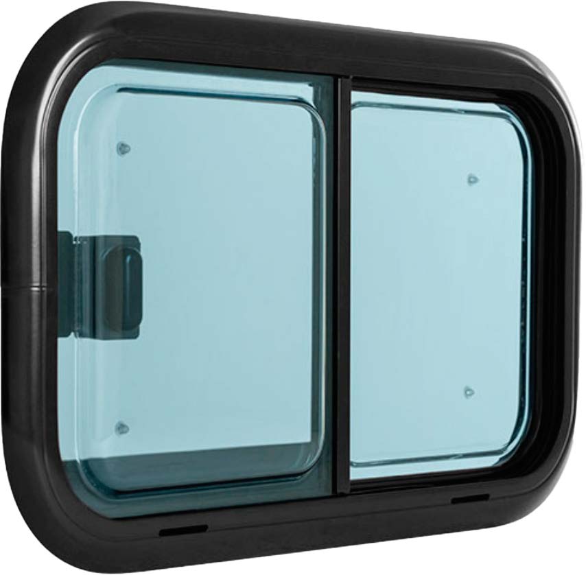 Baie coulissante SLIDE LIGHT - avec store et moustiquaire - Vanlife - Store