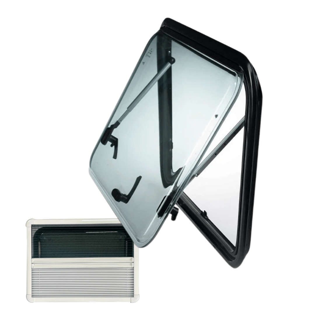 Baie projetable LIGHT - avec store et moustiquaire - Vanlife - Store