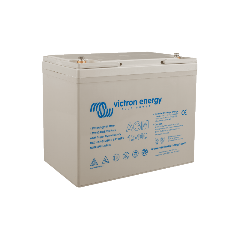 Batterie AGM Super Cycle 100Ah Victron - Vanlife - Store