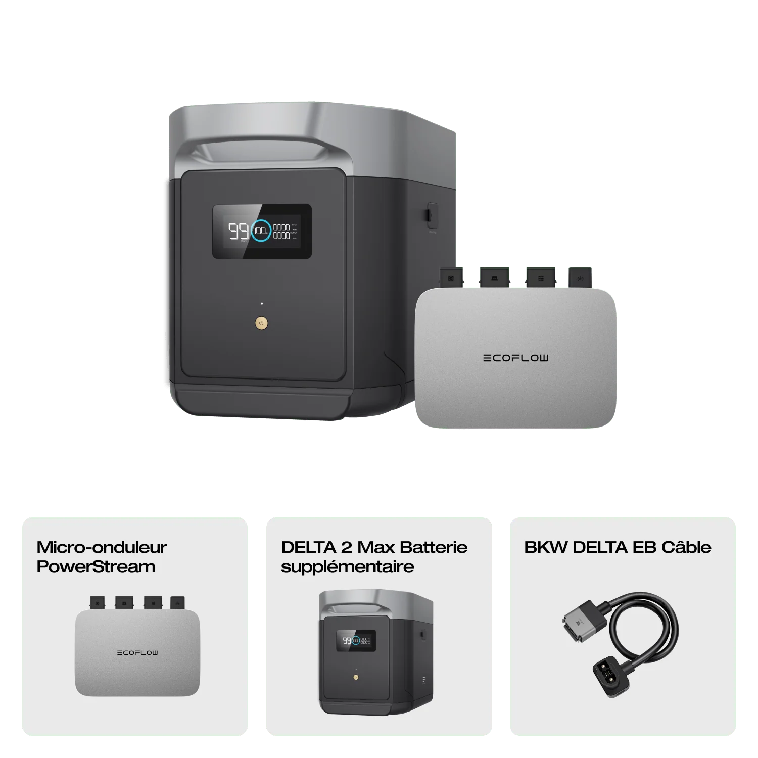 ECOFLOW DELTA 2 Max extra batterie - Vanlife - Store